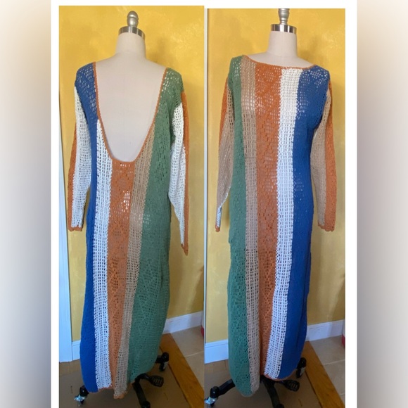 Mahila Crochet Cardigan Sweater size XS new with tag nwt - Picture 5 of 5